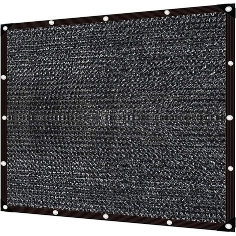 Voile d'ombrage 3x4m en polyéthylène haute densité – Résistant aux UV et à la traction – Protection solaire pour pergolas et jardins