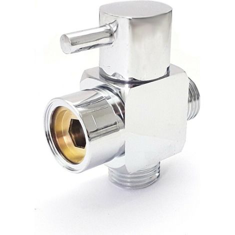 Valvola deviatrice deviatore 3 vie rubinetto ricambio doccia 1/2" 3/4" Art.79353 (1/2)