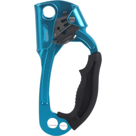 Pince de préhension pour bloqueur/descendeur droitier pour corde de 8 à 13 mm en alpinisme