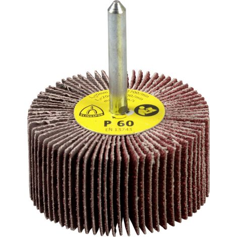 Klingspor 13068 KM 613 broches de ponçage, 60 x 40 x 6 mm grain 40 Diamètre 60 mm 10 pc(s)