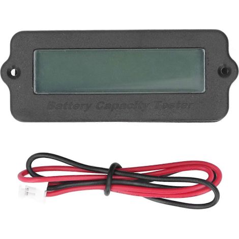 Batteriemessgerät für Lithiumbatterien, Kapazitäts- und Spannungstester, wasserdicht, für Fahrzeuge, 6S