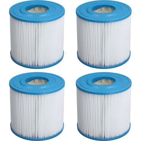 Cartouche filtrante de piscine, 4 pièces, élément de remplacement pour aspirateur SPA pour AF25 (1/5)