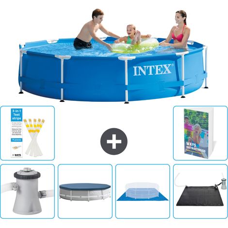 Intex Piscine Tubulaire Ronde - 305x76 cm - 7-pièces  S214 (1/5)