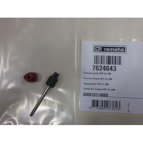 Remeha Sensor de escape NTC 2x20k, 7624643