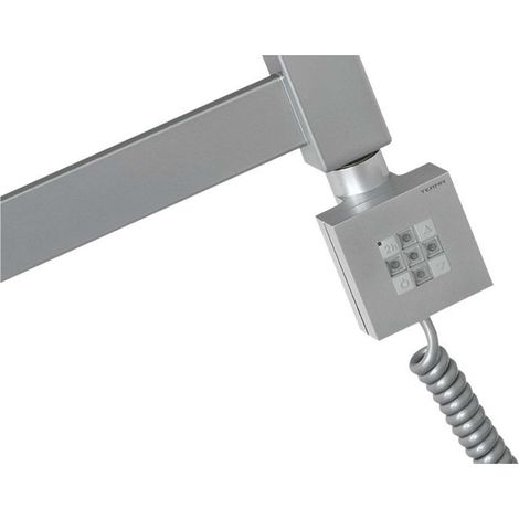 Sapho KTX - Varilla calefactora con termostato, 300 W, plata KTX-S-300