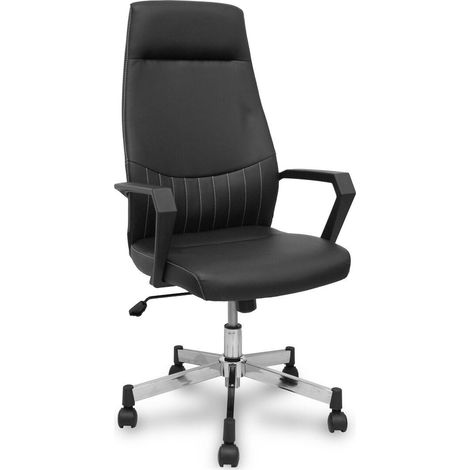 Foröl 840CRRN Sillón de Oficina Noir Confort Ergonómico