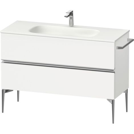 Duravit Sivida Waschtischunterbau, 2 Schubkästen, Griffleiste (1/5)