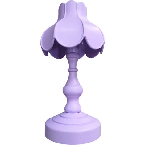 Mini veilleuse lotus en forme de cœur - Style rétro - Lampe de bureau rechargeabledirigéLampe de protection oculaire (1/5)