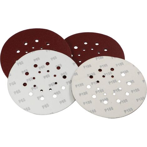 10 Schleifscheiben 225mm Korn 60, Korn 100, Wand- Deckenschleifer Schleifpapier Eckra
