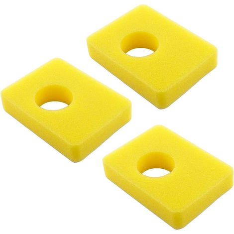 Filtro aria da 3 pezzi per Briggs & Stratton serie 450E e 500E 550EX 08P502 09P602 Sostituisce 799579 004248 09P702 o 4248 Oregon 30-183