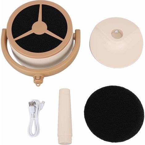 Hotte portable rechargeable - Filtration efficace, faible bruit - Idéale cuisine et barbecue (1/5)