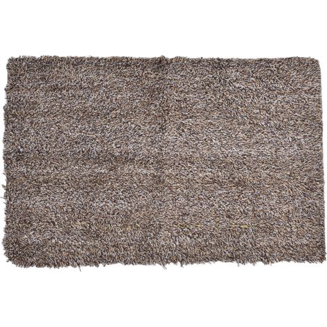 Tapis d'intérieur imperméable, absorbant et à séchage rapide, avec dos en caoutchouc antidérapant, 45 x 70 cm, élégant et résistant au passage, pour une utilisation intérieure et extérieure. Lavable e (1/5)