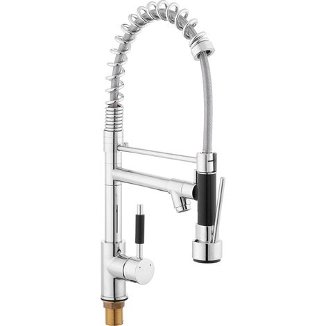 Swiss Aqua Technologies Swivel arm sink mixer, 2 streams, chrome (BSD284) (1/5)