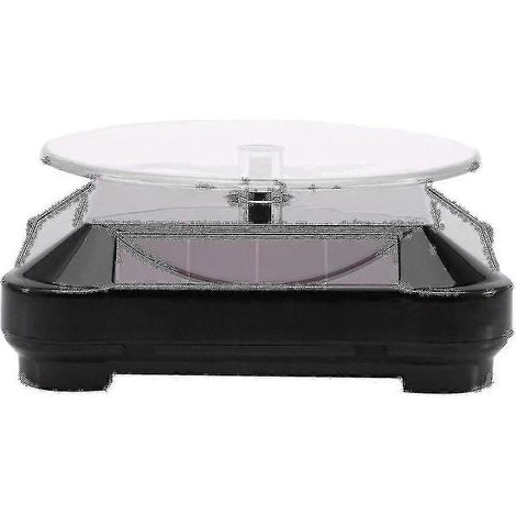 Plateau tournant solaire 25-26 pour bijoux, présentoir électrique pour téléphone portable, montre, verres et accessoires en jade. (1/4)