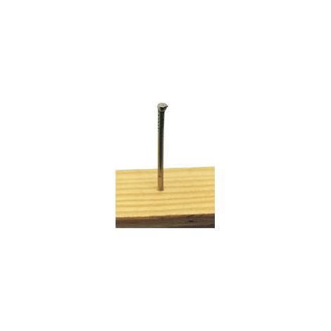 Pointe tête homme acier - Diamètre : 1,5 mm - Longueur : 25 mm -