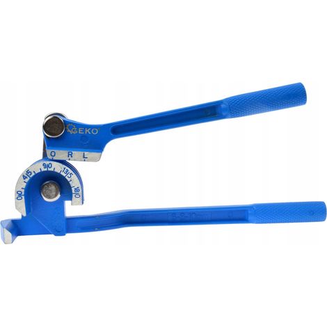 Outil du plombier geko g02723 angle de pliage 180° aluminium (1/3)