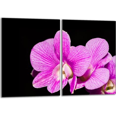 Glasschutzplatte für den Herd 2x40x52 Orchidea (1/5)