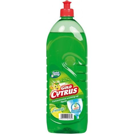 Detergente líquido para lavavajillas Gold Citrus Lemon 1L (1/3)