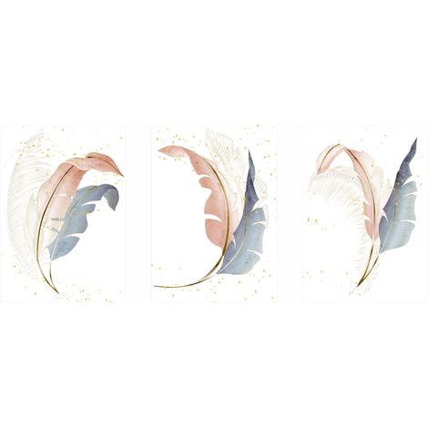 Boho Feathers Poster Set PLN029 (1/5)