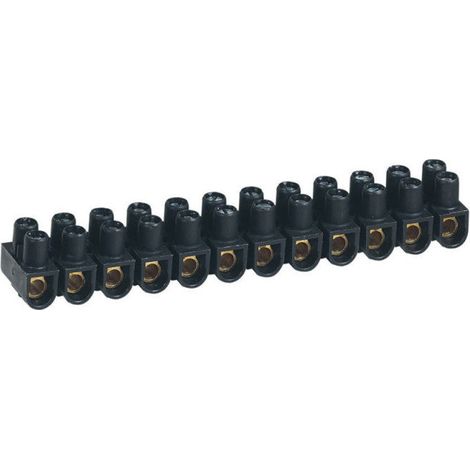 Conector de unión Nylbloc - 16 mm - negro LEGRAND