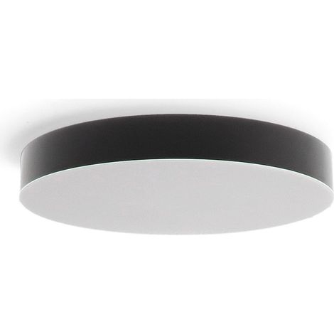 IluminaShop - Plafon LED Circular Negro Regulable CCT 24W  3000+4000+6000 (1/2)
