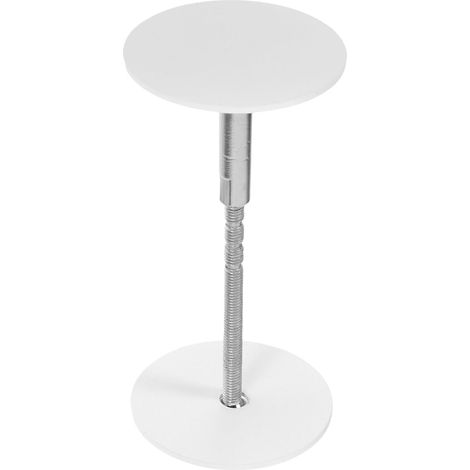 Plaque de recouvrement porte ronde en acier inoxydable (1/5)