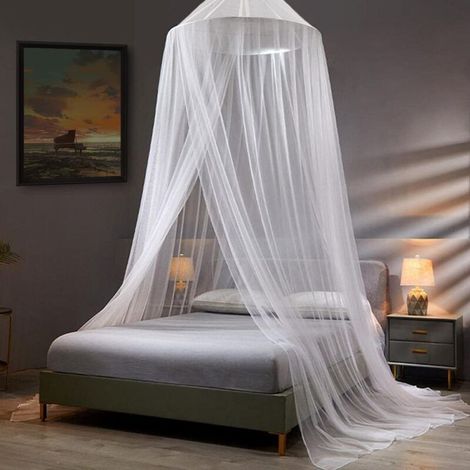 Mosquito Net Bed Large Hanging Canopy Mosquito Net for Baby Kids Bed Hammock 0.6x2.5x12M Against Insects (1/4)