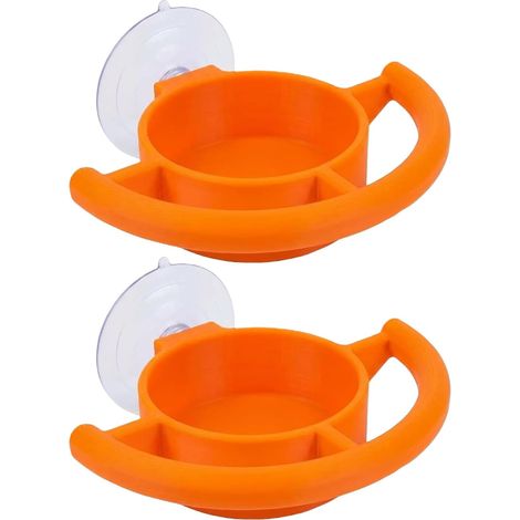 Mangeoires à oiseaux Oriole faciles à nettoyer avec support à fruits et ventouse puissante pour observer les oiseaux sauvages apporter de la nature (1/5)