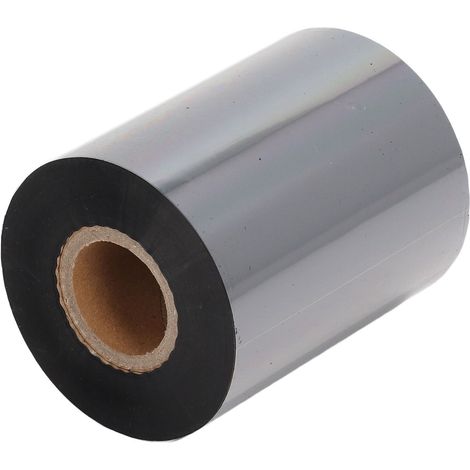 Thermotransferband für Etiketten, Aufkleber und Barcode-Drucker, Zubehörteil für Drucker, 80 mm x 300 m / 3,15 Zoll x 984,25 Fuß (1/5)