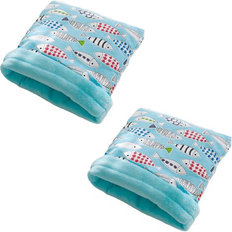 Nido De Plush - Bolsa De Escondite Para Roedores Y Pequeños Animales - Ideal Para Erizos, Cobayas, Ardillas Y Hamsters - 1 Unidad (1/5)