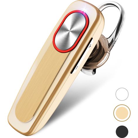Écouteurs sans fil Bluetooth à réduction de bruit avec microphone pour camionneurs, casque sans fil pour le bureau, chauffeur, centre d'appels, téléphone portable (1/5)