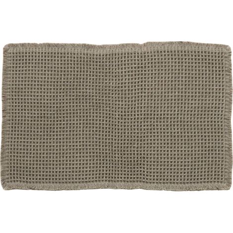 Tapis de Bain "Waffle" 50x80cm Vert (1/3)