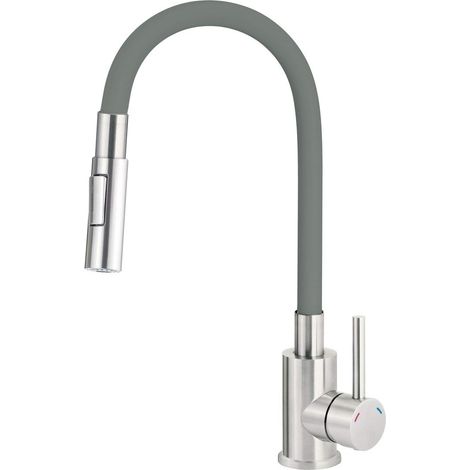 Neo Batteria da cucina moderna colore titanio 430x230 mm
