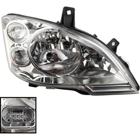 Faro derecho Mercedes Vito Viano W639 facelift 2010+ 6398201961 (1/2)