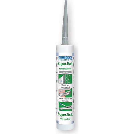 WEICON 10023929 (13652290) Flex 310 M Super-Haft grau 290 ml (1/2)