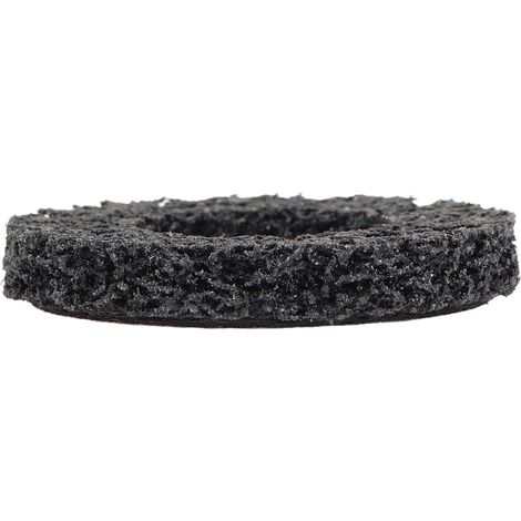 Disque de decapage noir 100mm resistant a l'eau silencieux roue decapage peinture acier inox pour acier inoxydable (1/5)