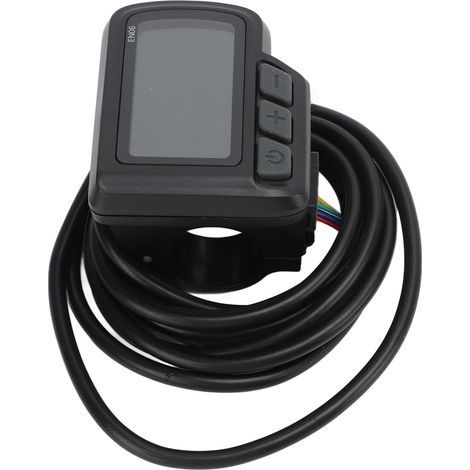 Écran LCD pour vélo électrique avec compteur de vitesse, USB et indicateur de batterie