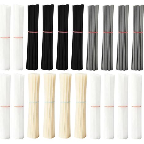 Packung mit 200 x 200 mm Kunststoffschweißstäben – Mehrzweck-Schweißdraht für ABS, PVC, PE und PPR – Schweißspitze für Kunststoffreparaturen (1/5)