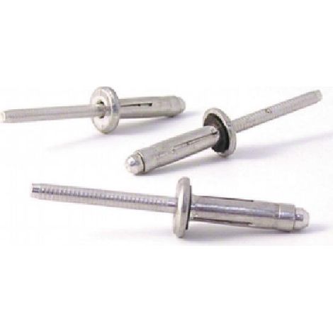 RIVETTI ALLUMINIO mm.5,2x20mm. S-TREBOL