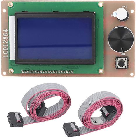 RAMPS1.4 LCD-Bildschirm mit Smart-Controller-Ersatzgrafikdisplay für Anet A8 Plus 3D-Drucker, visuelles Bedienfeld mit Schnittstelle (1/5)