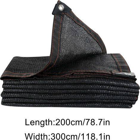 Pare-soleil anti-UV - Voile Pare-soleil Filet Abri de terrasse Jardin extrieur Abat-jour pliable A (1/3)