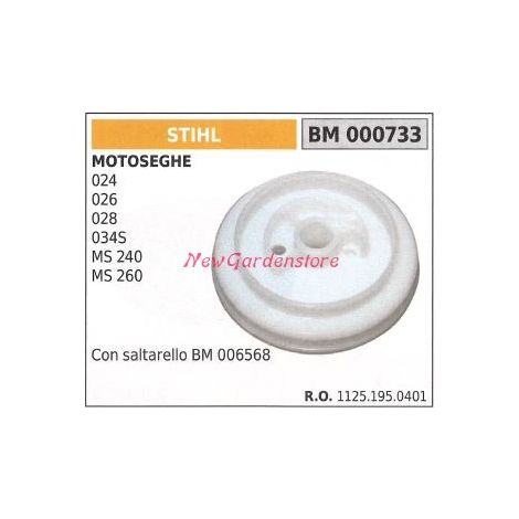 Puleggia messa in moto STIHL motosega 024 026 028 034S 000733