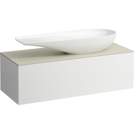LAUFEN Il Bagno Alessi cajonera, 1 agujero para grifo, encimera