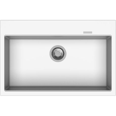 Lavello bianco 78x51 cm