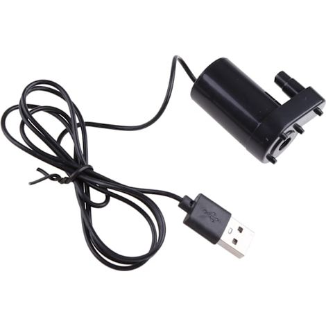Miniatur-Tauchpumpe für Aquarien, betrieben über USB, DC 5V, 2-3L/min, Ladegerät, Zubehör für motorisierte Mini-Wasserpumpe. (1/5)