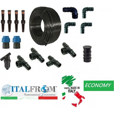 Kit Irrigazione Italfrom Economy per Microirrigazione Interrata fino a 25 Mq (1/2)