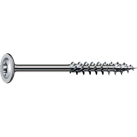 SPAX HI.FORCE, 8 x 160 mm, 50 Stück, Teilgewinde, Tellerkopf, T-STAR plus T40, 4CUT, WIROX - 0251010801605