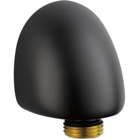 Wall-Mounted Shower Elbow, Brushed Zinc Alloy, Nickel (B) (1/5)