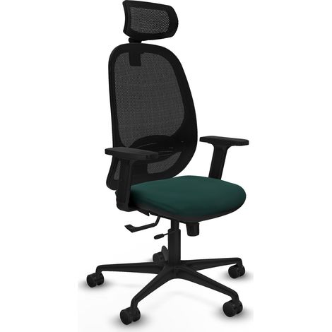 Silla de oficina piqueras y crespo Cilanco negro espuma alta densidad (1/2)
