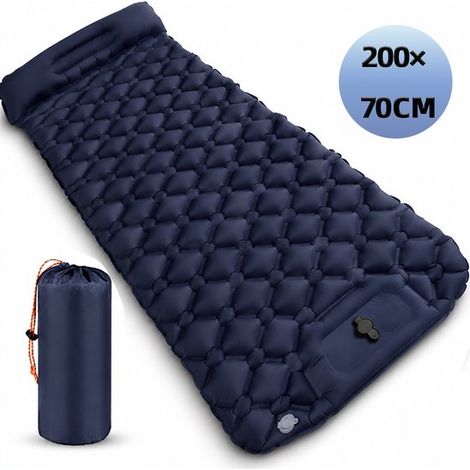 Matelas de sol auto-gonflant – Extra large – 1 personne – Résistant aux déchirures – Léger et compact – Camping (1/5)